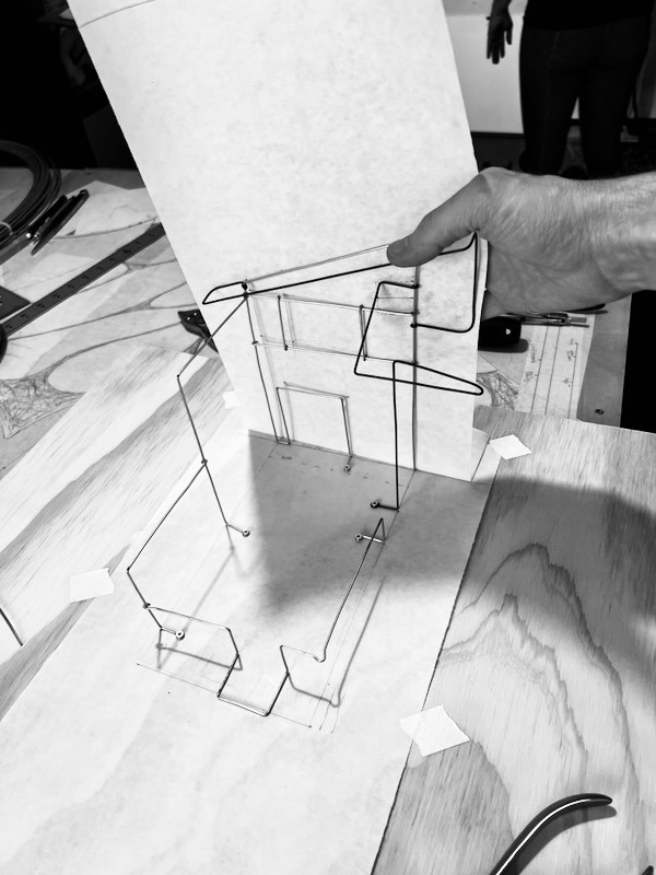 showing a complex architectural model by windfire designs