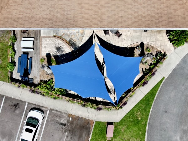 P N G canopy birdseye shade sail view WindFire Designs