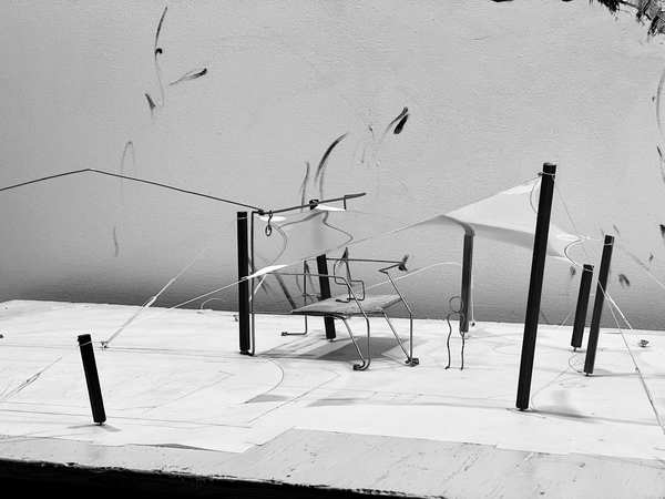 Image 5 from custom rainshades - tensile mambrane rain shelters for residential applications by windfire designs