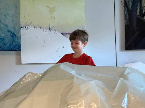 Image 31 from custom rainshades - tensile mambrane rain shelters for residential applications by windfire designs