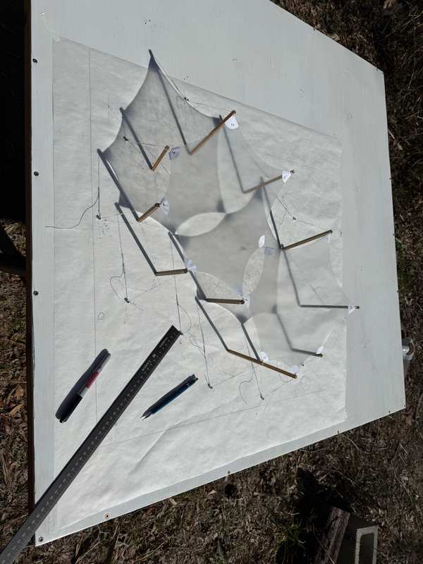 Image 41 from custom rainshades - tensile mambrane rain shelters for residential applications by windfire designs