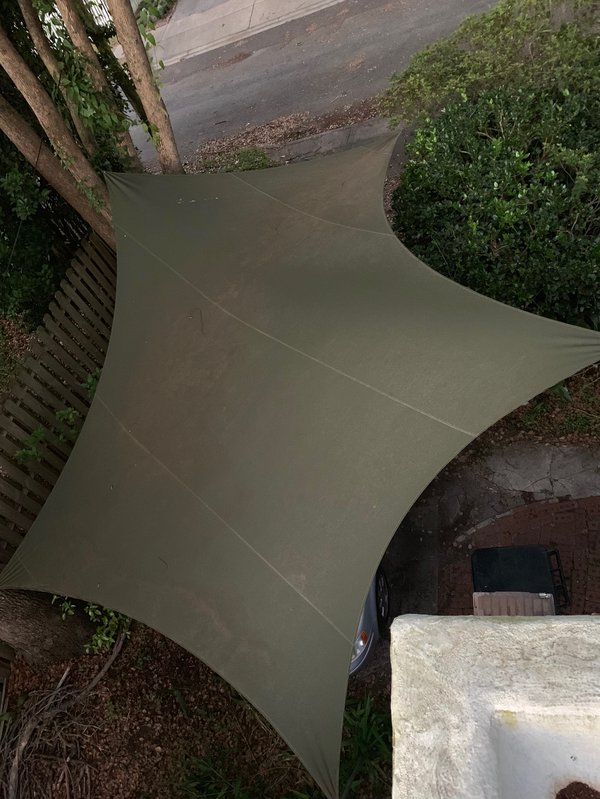 Image 10 custom shade sails - residential shade for porches, pools, decks, and patios for homes and restaurants - windfire designs