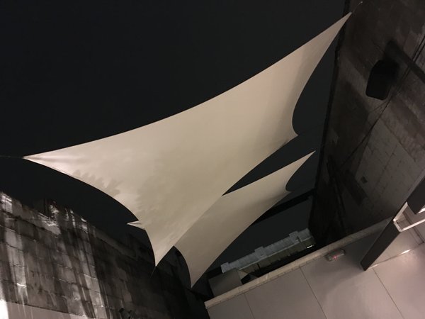 Image 28 custom shade sails - residential shade for porches, pools, decks, and patios for homes and restaurants - windfire designs