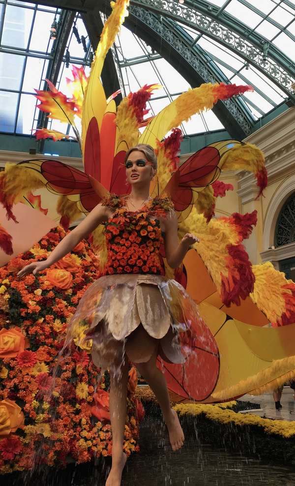 Image 4 from Bellagio Fairy Wings Installed