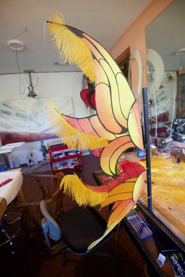 Image 3 from Giant Fairy Wings for the Bellagio Las Vegas by Windfire Designs