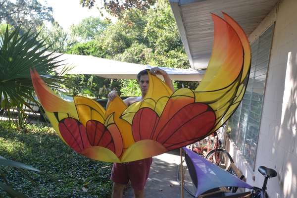 Image 8 from Giant Fairy Wings for the Bellagio Las Vegas by Windfire Designs