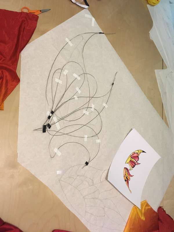 Image 14 from Giant Fairy Wings for the Bellagio Las Vegas by Windfire Designs