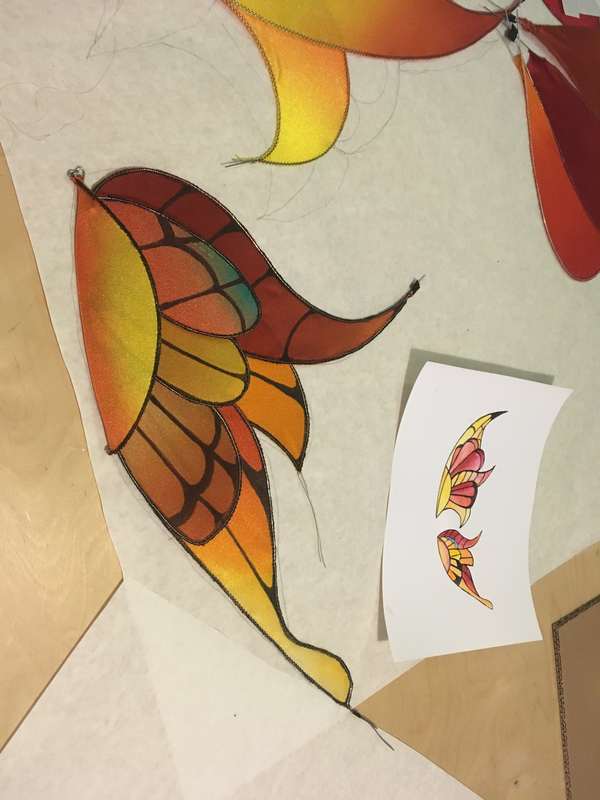 Image 17 from Giant Fairy Wings for the Bellagio Las Vegas by Windfire Designs