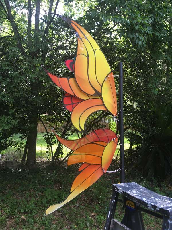 Image 19 from Giant Fairy Wings for the Bellagio Las Vegas by Windfire Designs