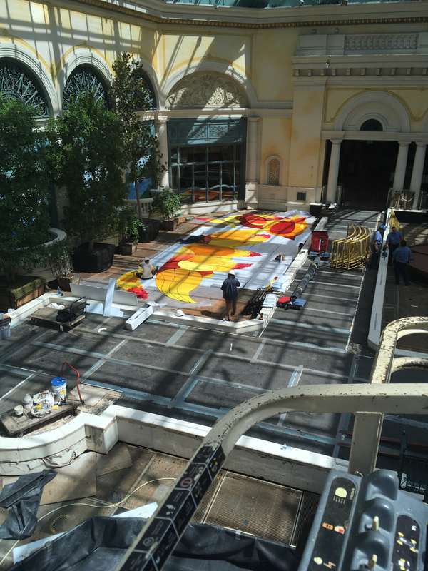Image 37 from Giant Fairy Wings for the Bellagio Las Vegas by Windfire Designs