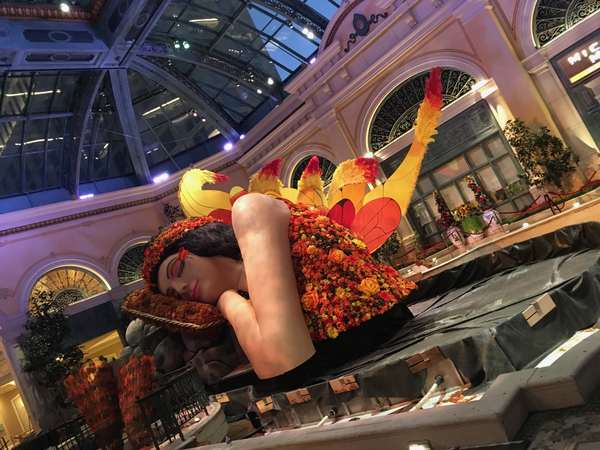 Image 38 from Giant Fairy Wings for the Bellagio Las Vegas by Windfire Designs
