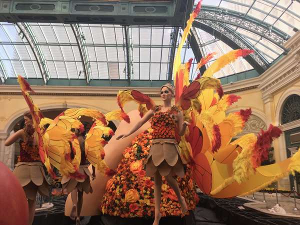Image 49 from Giant Fairy Wings for the Bellagio Las Vegas by Windfire Designs