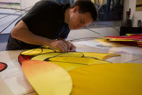 Image 55 from Giant Fairy Wings for the Bellagio Las Vegas by Windfire Designs