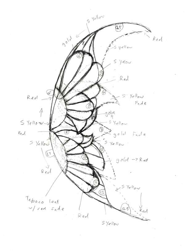 Image 68 from Giant Fairy Wings for the Bellagio Las Vegas by Windfire Designs