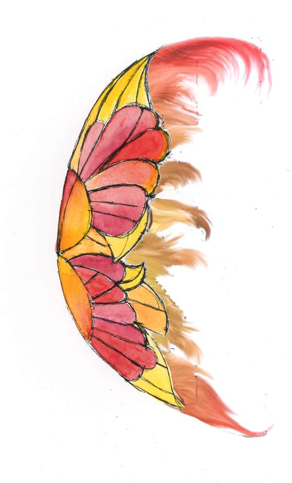 Image 70 from Giant Fairy Wings for the Bellagio Las Vegas by Windfire Designs