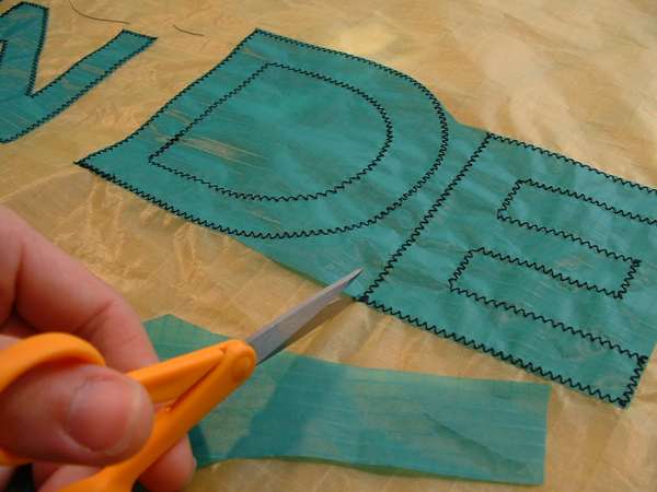 Image 9 from Branded indoor quadline kite for corporate trade show performance for John Deere - quadline kite by WindFire Designs