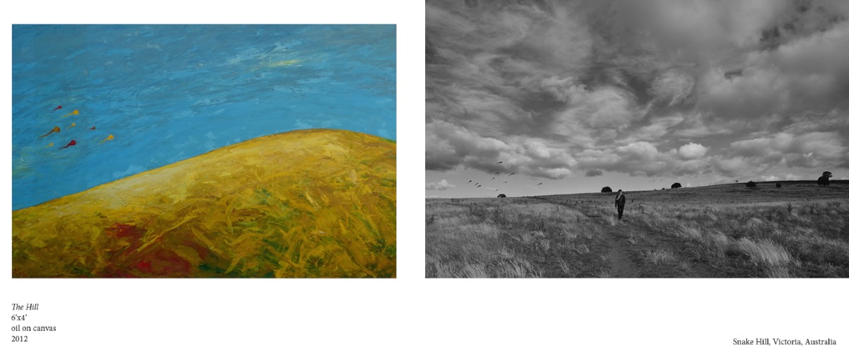 Ruth Whiting painting
