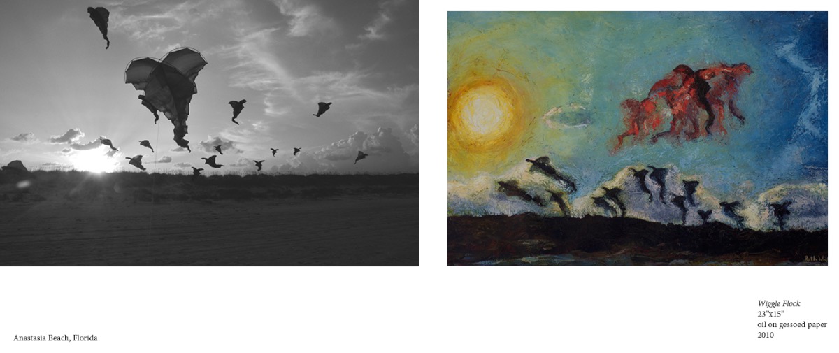 Ruth Whiting painting