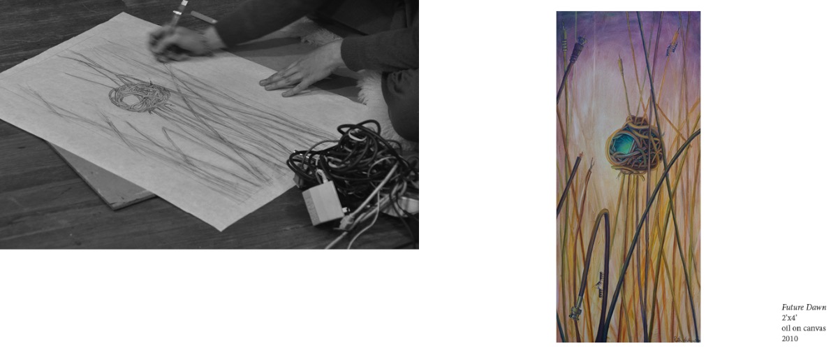 Ruth Whiting painting