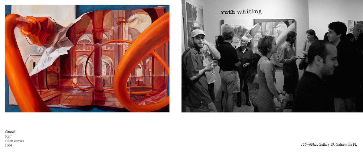 Ruth Whiting painting