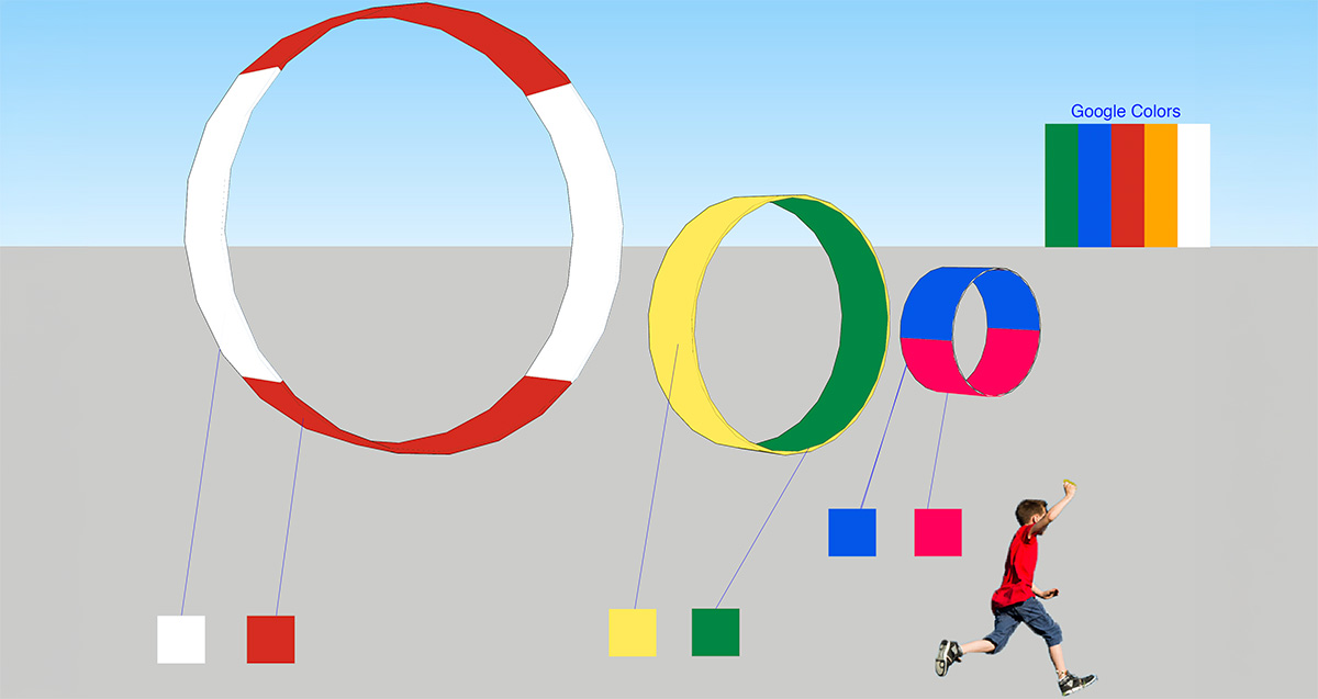 spec sheet for google O kites made by WindFire Designs