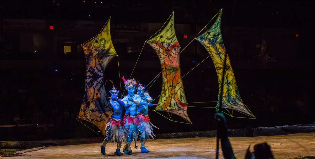 Fairy Wings fabricated by WindFire Designs for live show in Bellagio, Vegas