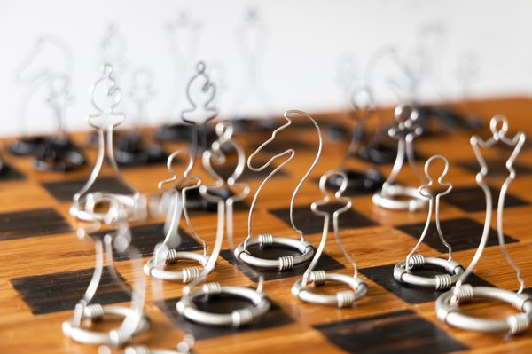 Image 11 from Wire Chess Set by Tim Elverston
