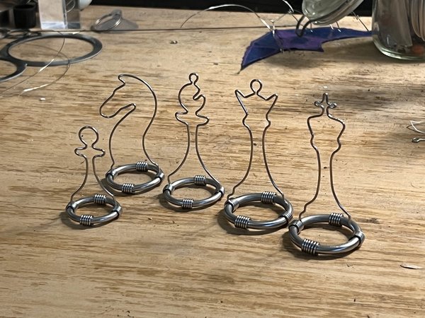 Image 27 from Wire Chess Set by Tim Elverston