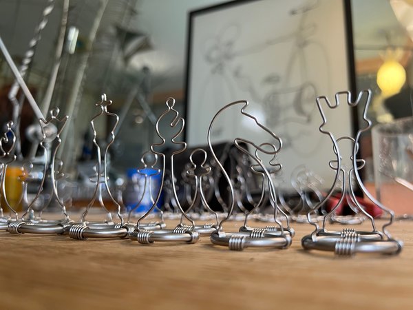 Image 57 from Wire Chess Set by Tim Elverston
