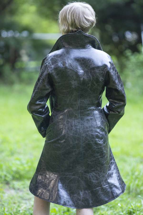 Image 7 from Leather Silk Coat Tim Elverston
