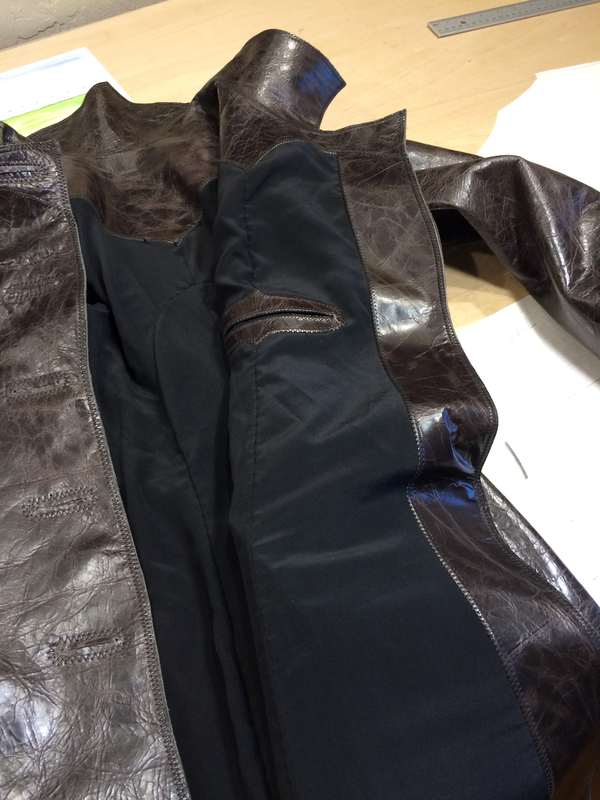 Image 16 from Leather Silk Coat Tim Elverston