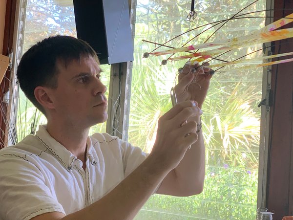 Image 64 from Kinetic Art Mobiles Handflow Making of Ufhealth Shands