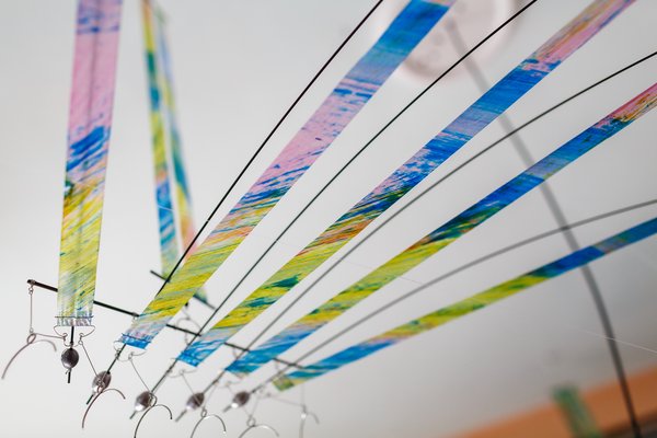 Making of HandFlow kinetic art mobile — UF Health Shands Hospital