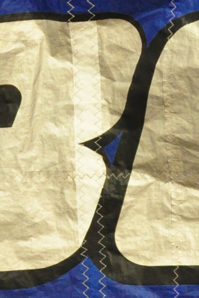 Repaired Best Waroo canopy with preserved graphics